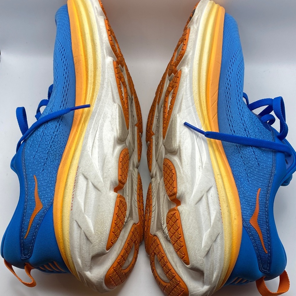 Hoka Blue and Orange Athletic Shoes size 11
MTEN-2 - Picture 9 of 10